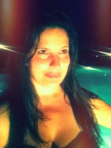 Nightswimming in Mom's pool in Dallas