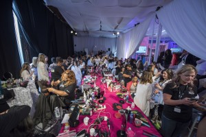 Makeup mayhem!  But all for a good cause!