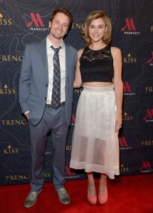 MARINA DEL REY, CA - MAY 19:  Actors Tyler Ritter (L) and Margot Luciarte attend The Marriott Content Studio?s "French Kiss" film premiere at the Marina del Rey Marriott on May 19, 2015 in Marina del Rey, California.  (Photo by Charley Gallay/Getty Images for Marriott Hotels)