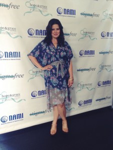 Dawn McCoy at the NAMI & Philosophy hope & grace Luncheon at The District. *dress by Band of Gypsies/shoes by Latigo Footwear