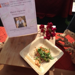 Beefsteak's Marcel Vigneron's Smoked Bowl with Brown Rice, Quinoa, Veggies, Spicy Sauce, Avocado and Crispies