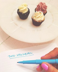 Cupcakes and creativity. Let's hashtag that, shall we? #CupcakesAndCreativity