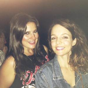 Jolie and me…at a show, no doubt. I wanna say this was Counting Crows? Wallflowers?