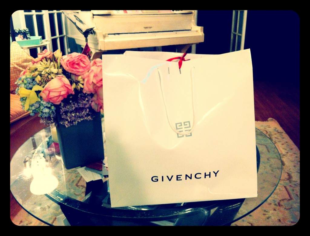 Opening the goodies back at home Opening the goodies back at home