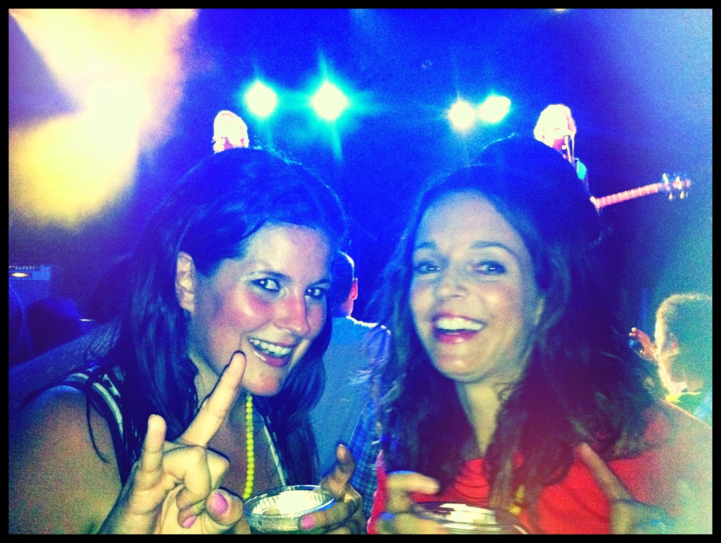 Dancing like schoolgirls! Dancing like schoolgirls!