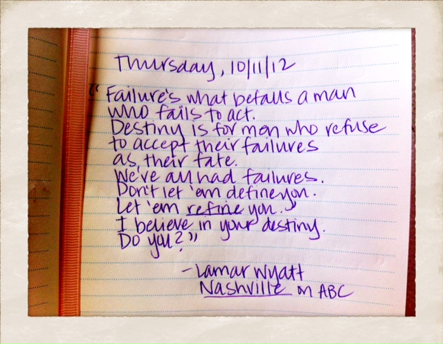 Nashville knows best... Nashville knows best...