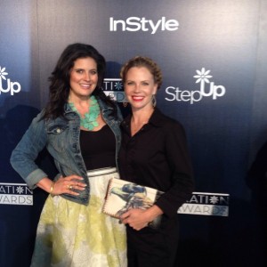 My best friend, Sarah Jane Morris, & I at the 12th annual Step Up Inspiration Awards at the Beverly Hilton on Friday, June 5th, 2015.